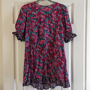 Rixo for Target floral mini dress